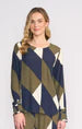 Load image into Gallery viewer, Foil Well Aligned Blouse Mod Geo
