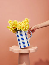 Load image into Gallery viewer, Maker Jug Indigo Check