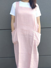 Load image into Gallery viewer, French Linen Pinafore