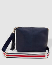 Load image into Gallery viewer, Daisy Stripe Crossbody Bag