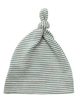 Load image into Gallery viewer, Topknot Cotton Stripe Baby Hat