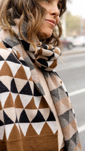 Load image into Gallery viewer, Bridge &amp; Lord Triangle Jacquard Scarf BL4612
