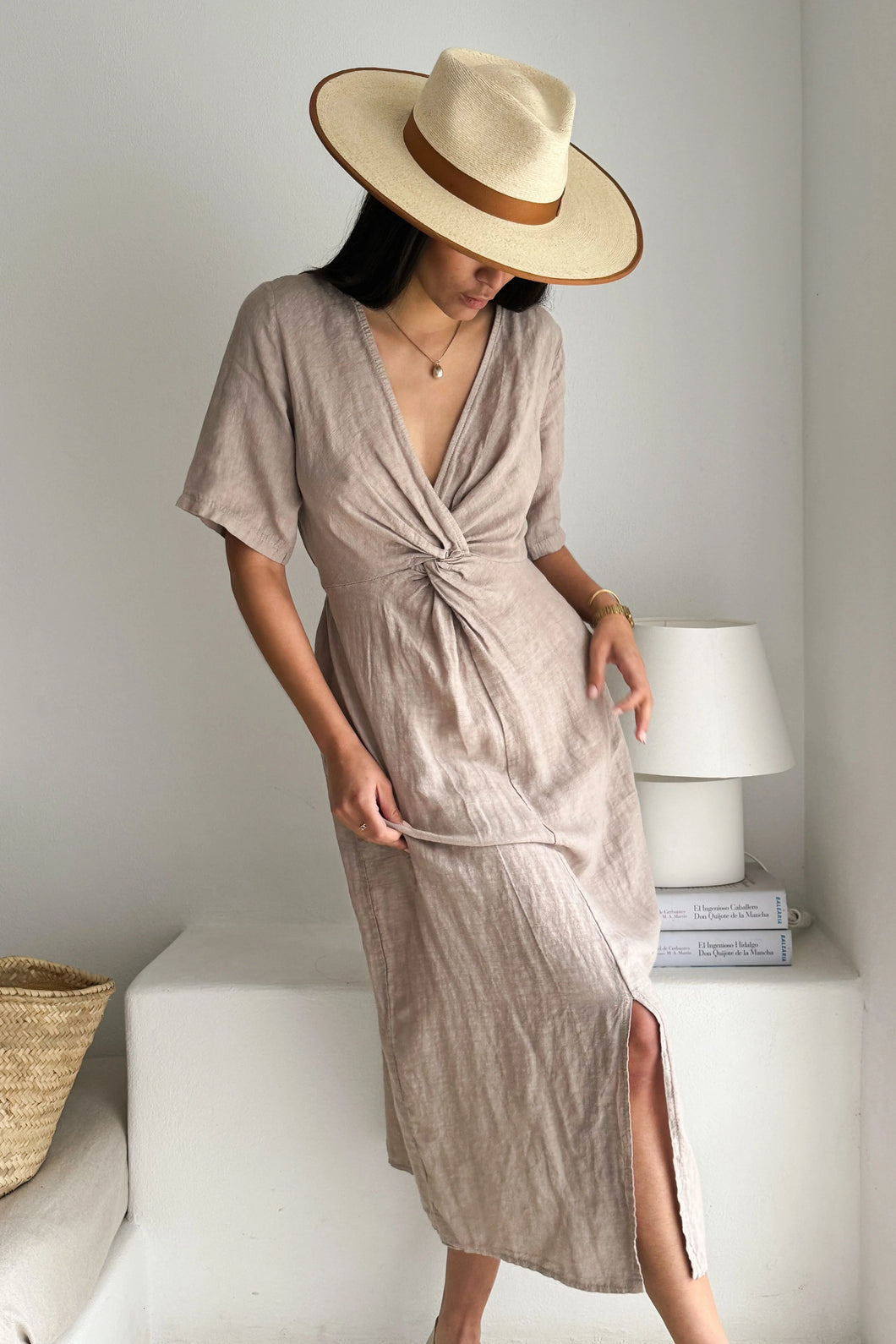 Collins Linen Dress