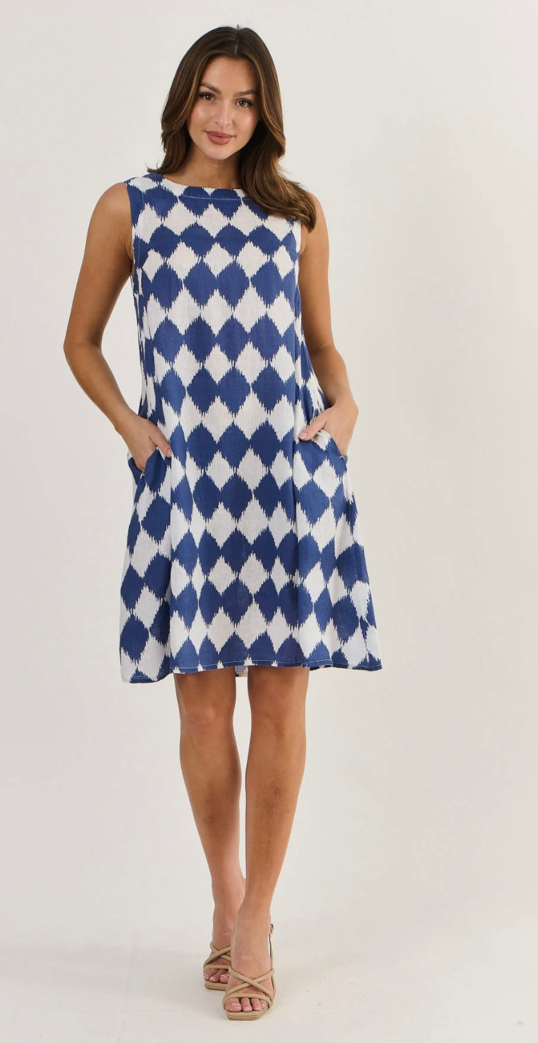 Linen Dress GA518