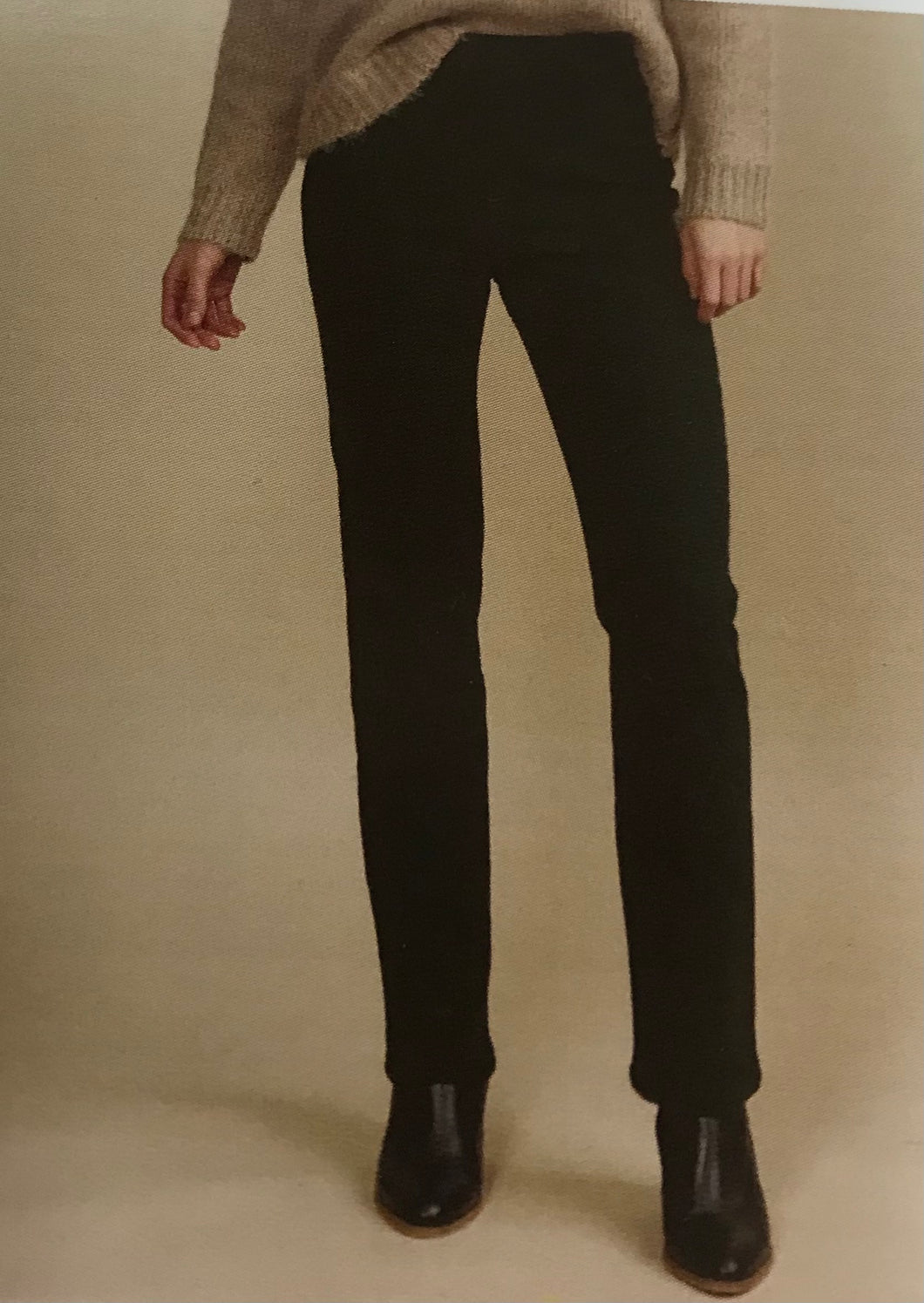 Knit Slim Leg Full Length Denim Pull On Pant 234K
