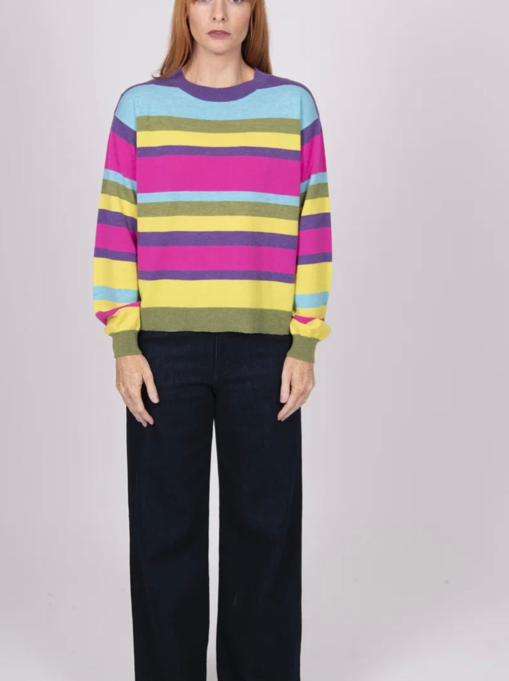 Multi Stripe Jumper  BL5620