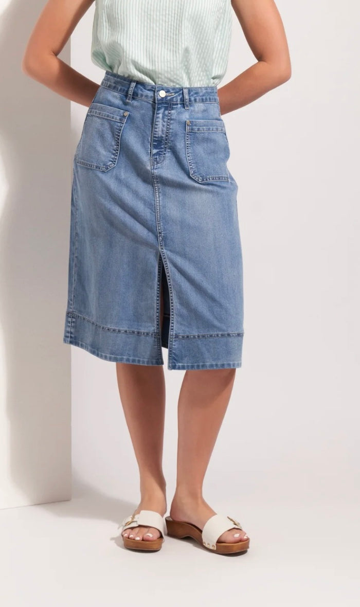 Jean Queen Skirt
