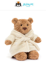 Load image into Gallery viewer, Jellycat Bartholomew Bear Bathrobe
