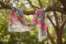 Load image into Gallery viewer, Namaska Scarves Wearable Art Merino/Silk Scarf
