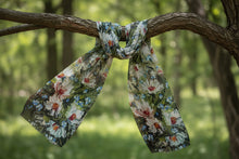 Load image into Gallery viewer, Namaska Scarves Wearable Art Merino/Silk Scarf
