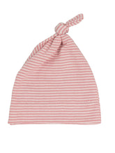 Load image into Gallery viewer, Topknot Cotton Stripe Baby Hat

